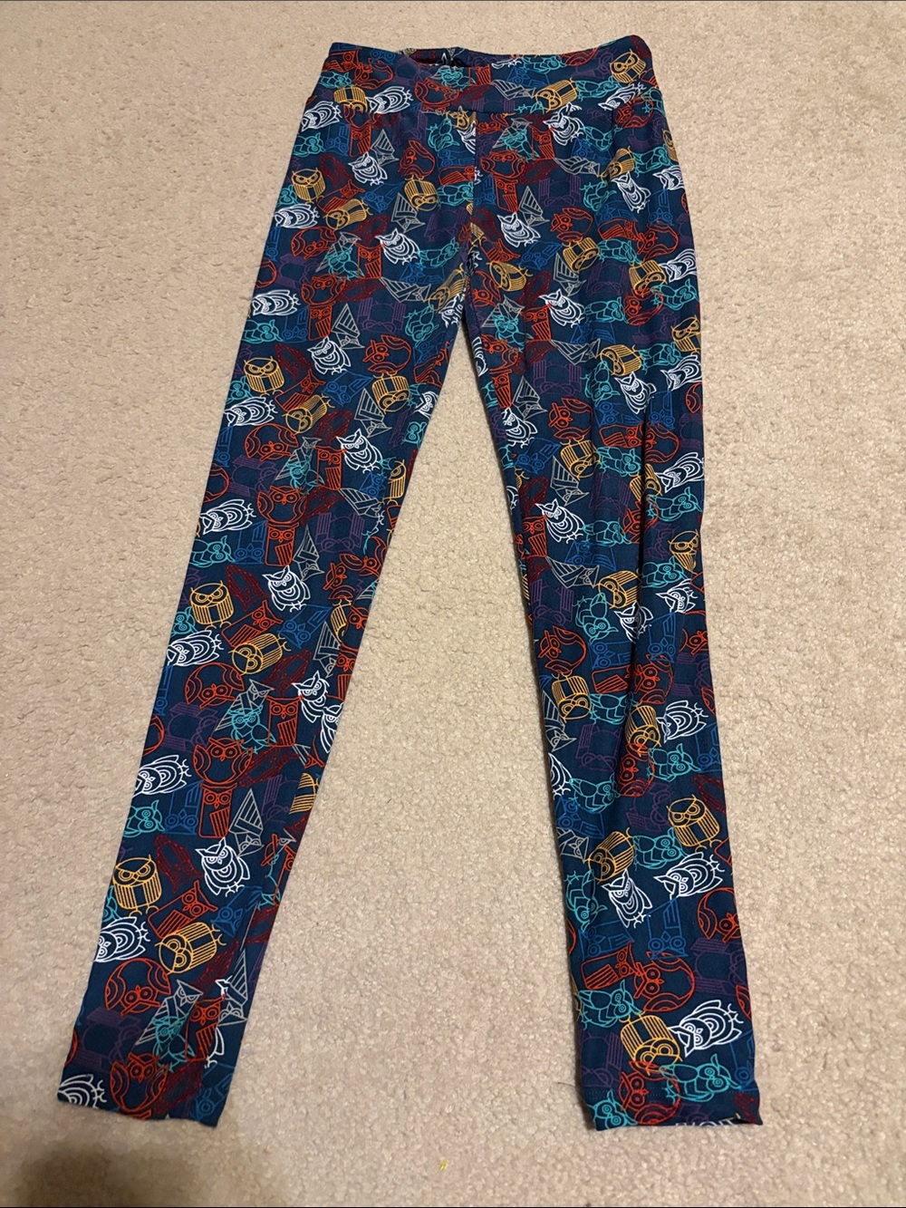 Lularoe Owl print leggings